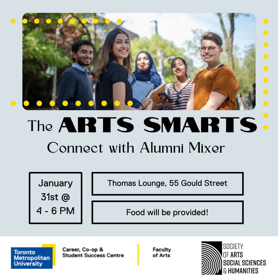 Arts Smart connect with alumni - 2